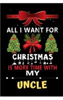 All I want for Christmas is more time with my Uncle