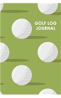 Golf Log Journal: 120 Blank Lined Pages with Inspirational Golfing Quotes. Great Gift Idea for Golfers!