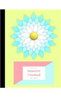 Isometric Notebook - 8.5" X 11" - 100 Pages: Equilateral Graph Paper Pages