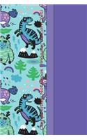 Composition Notebook Dinosaur Unicorn Yeti