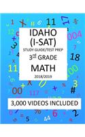 3rd Grade IDAHO I-SAT, 2019 MATH, Test Prep