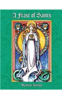 A Feast of Saints Coloring Book: (English)
