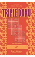 Sudoku Triple Doku - 200 Easy Puzzles 9x9 (Volume 2)