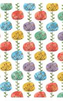 Bullet Journal Notebook Abstract Sketchy Trees Pattern 1