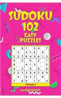 SUDOKU 102 Easy Puzzles