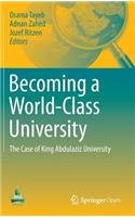Becoming a World-Class University