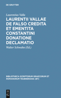 De Falso Credita et Ementita Constantini Donatione Declamatio