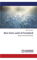 Non Farm Used of Farmland