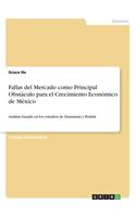 Fallas del Mercado como Principal Obstáculo para el Crecimiento Económico de México: Análisis basado en los estudios de Haussman y Rodrik