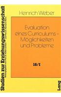 Evaluation eines Curriculums - Moeglichkeiten und Probleme