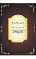The study of the British commonwealth an inaugrual lecture delivered before the University of Oxford on 19 November, 1921 1-19