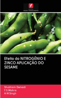 Efeito do NITROGÊNIO E ZINCO APLICAÇÃO DO SESAME