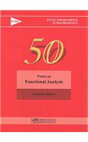 Notes on Functional Analysis