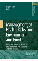 Management of Health Risks from Environment and Food