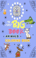 My First Big Animals Coloring Book