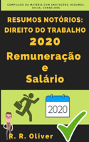 Resumos Notórios: Direito do Trabalho - Remuneração e Salário 2020