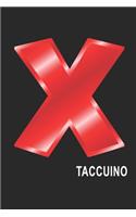 X Taccuino