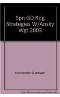 Spn GD Rdg Strategies W/Ansky Wgt 2003