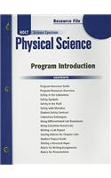 Holt Science Spectrum: Physical Science with Earth and Space Science: Program Introduction Resource File