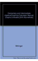 Elementary and Intermediate Algebra/Graphing Calculator Manual: Graphs & Models