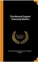 The Natural Organic Colouring Matters