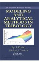 Modeling and Analytical Methods in Tribology