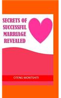 Secrets of successful marriage revealed