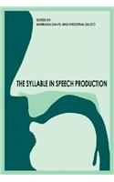 Syllable in Speech Production