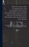 Protocolle der Commission zur Ausarbeitung eines Allgemeinen Deutschen Obligationenrechtes, Hundertzweiundsiebzigster Band