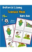 Ordforråd Läsning Svenska Hindi Barn Bok