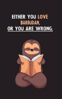 Either You Love Barbudan, Or You Are Wrong.