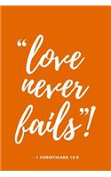 Love Never Fails
