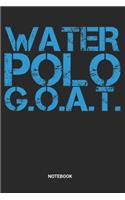Water Polo Goat Notebook