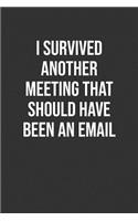 I Survived Another Meeting That Should Have Been An Email