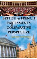British and French Parliaments in Comparative Perspective