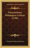 Dissertationes Philologico-Criticae (1790)
