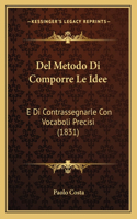 Del Metodo Di Comporre Le Idee: E Di Contrassegnarle Con Vocaboli Precisi (1831)