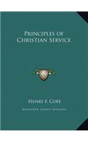 Principles of Christian Service