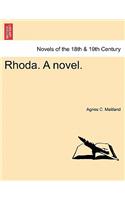 Rhoda. a Novel.