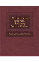 Noxious Weed Program