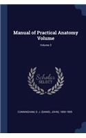 Manual of Practical Anatomy Volume; Volume 3