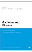 Gadamer and Ricoeur