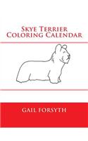 Skye Terrier Coloring Calendar: (English)