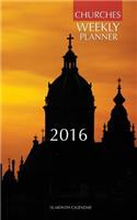 Churches Weekly Planner 2016: 16 Month Calendar