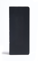 CSB Large Print Personal Size Reference Bible, Black Genuine Leather, Indexed