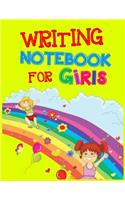 Writing Notebook For Girls: Journal Notebook Lined Pages