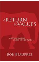 A Return to Values