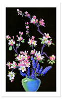Vase of Flowering Branches Mother's Day Greeting Card