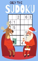 Cozy Time Sudoku: 200 Easy 6x6 Sudoku Puzzles (Large Print)