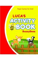 Luca's Activity Book